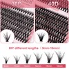 DIWINSH 240 Stück Wimpern Extension Set, 30D+40D MIX Mit Lash