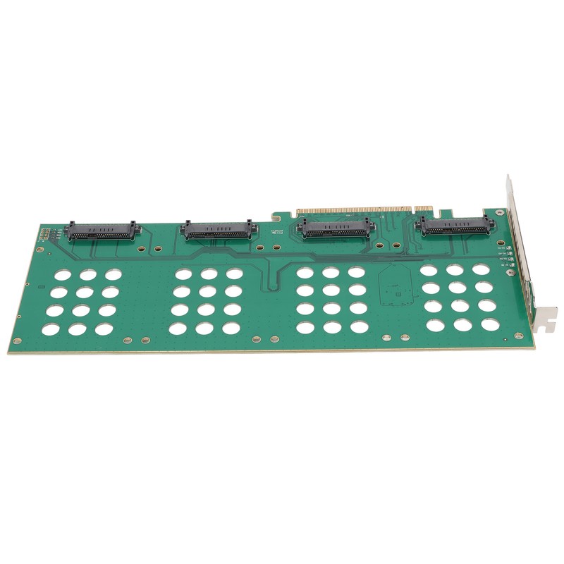 Riser Card PCIE3.0 X16 M.2 U.2 SSD Hard Drive Expansion