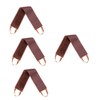 Ipetboom 4pcs Back Stretching Tool for Sun Tanning Oil Application