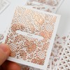 30 Sheets Lace Nail Stickers Rose Gold Nail Stickers Flower