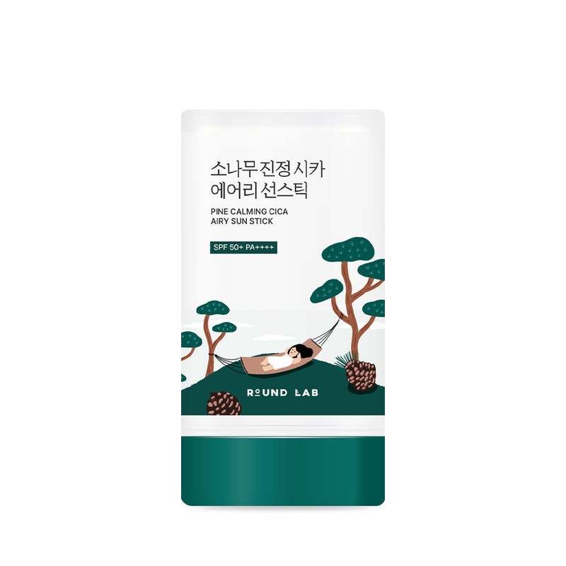 roundlab 라운드랩 소나무 진정 시카 에어리 선스틱 19g (SPF 50+