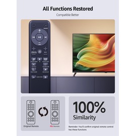 PZL Replacement Remote Control Compatible with JBL Soundbar 2.1/3.1/5.1 Speaker System JBLBAR51BLKAM JBLBAR51BLKEP JBLBAR51BLKAM-Z JBLBAR51IMBLKBR JBLBAR51IMBLKAS