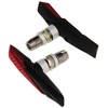 Clarks CPS958 Elite MTB/Hybrid V-Brake Pads Integral Block W/ Dual