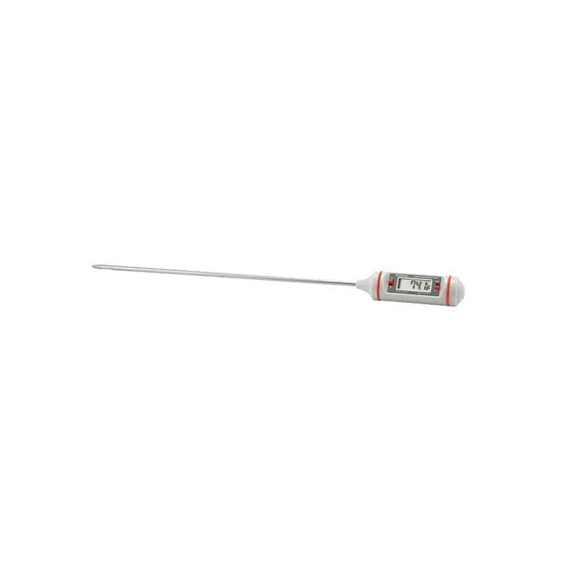 Traceable Digital Pocket Thermometer with Calibration, 302°F; 8" Long-Stem