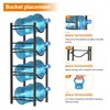 Wphold 5 Gallon Water Jug Holder, 4 Tier Water Bottle