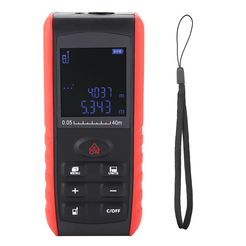 KXL-E Digital Handheld Laser Distance Meter Range Finder Measure Diastimeter