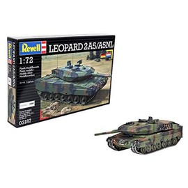 Revell Modellbausatz Panzer 1:72 - Leopard 2A5 / A5NL im Maßstab 1:72, Level 4, originalgetreue Nachbildung mit vielen Details, 03187