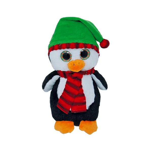 Cuddly Toy Christmas Plush Selection Elk, Bear or Penguin 23