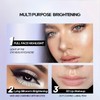 Single Matte White Eyeshadow,Pressed Fine Powder Eyes/hadow,Matte White Eyesha/dow with