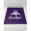 Crown Royal Bar Spill Mat Rubber purple white logo Large