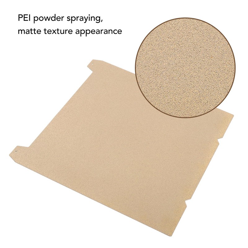 Texture PEI Sheet 235x235mm, 2 Sided Printing Build Plate, Flexible