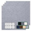 VallisCo 30 Pack Carpet Tile - 12” X 12” Self
