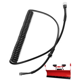 Hulyxayfave Snow Plows Handheld Controller Cable Cord Fit for Western Fisher Fleet Flex 9 Button 4-Pin Square, Replacement 96464