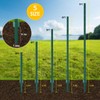 XYADX XYADA Fence Posts Sturdy Duty Metal Fence Post,U Post