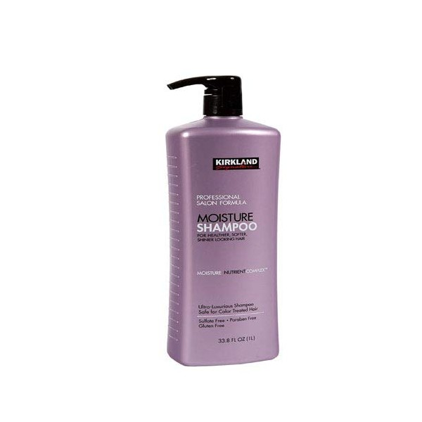 Kirkland Signature Professional Salon Formula Moisture Shampoo 1 L (Pack of 1) Bottle