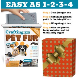 Laila and Lainey Prank Gift Box - Funny Gag, White Elephant Idea, Gift for Pet Mom or Dad, Wrap Your Real Present in This Hilarious Box