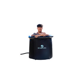 Portable 5-Layer Inflatable Ice Bath Tub With Cover - Perfect For Muscle Recovery For Athletes - Large 95 Gallon Plunge Tub For Cold Water Therapy Training