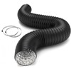 iPower 8 Inch 8 Feet Aluminum Ducting 4 Layer Protection