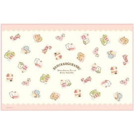 Tea's Factory Sumikko Gurashi, Shirokuma, Penguin, Tonkatsu, Cat, Burn, Shrimp Tail, Tappioka, Fushiki, Zozo, Lunch Cloth, Coffee Sumikko and Strawberry Fair