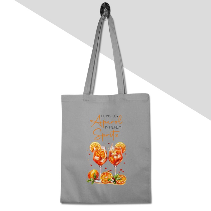 Shirtracer - Cotton Bag - Du bist der Aperol in