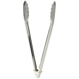 Pearl Metal CC-1067 Vegetable Live Tongs, 11.8 inches (30 cm), All-Purpose Cooking with Ring