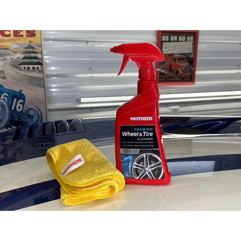Mothers Foaming Wheel & Tire Cleaner, 1 gal. – Foaming