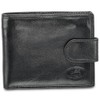 Mancini Equestrian2 Top Grain Leather RFID Secure Wallet with Coin