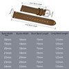BISONSTRAP Men's Watch Bands, Hand-Stitched Leather Watch Straps, Quick Release,
