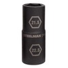 Steelman Pro 1/2-Inch Drive 6-Point Thin Wall 21.5mm x 22.5mm