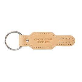 Gold Gym Key Chain, natural