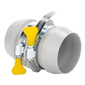 Camco RV Universal Internal Sewer Hose Coupler | for Internally Connecting Two RV Sewer Hoses | Compatible with All Brand Sewer Hoses & Kits (39212), Gray