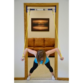 Fitness Rope Bands | Workout Power Rope Bands | Exercise Power Hand Grips Indoor Therapy Set | (Support Bar Sold Separate)