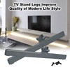 65A66H Television Legs，65A66H TV Stand Legs Table fit for 65-inch