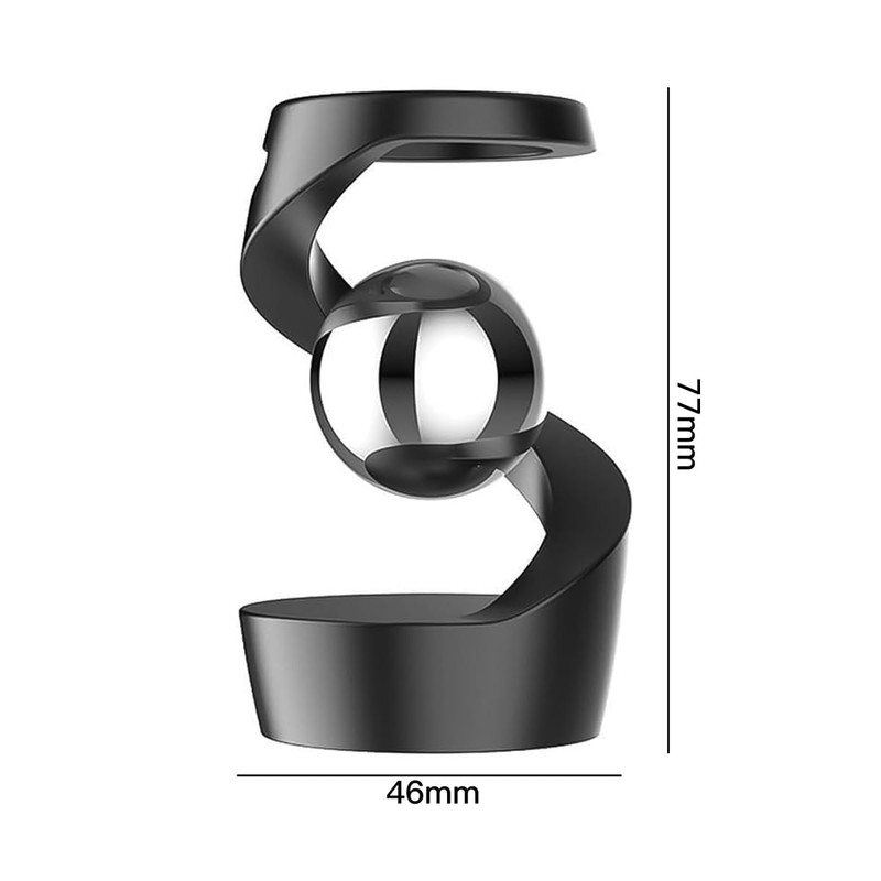 Hsthe Sea Desk Gyroscope, Anti-Gravity Dynamic Optical Illusion Desk Tools