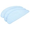 vhbw 3 x Mop Cloths Compatible with Ecovacs Deebot U2