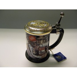 Franklin Mint 6" Tall Tankard / Stein #3 Earnhardt Sr. 1994 Champion Commemorative.
