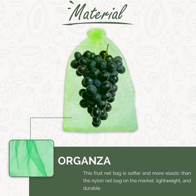 Pack of 100 Fruit Protective Bags, Grape Protective Bags, Fruit