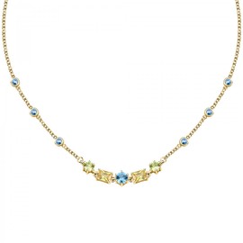 Morellato SAVY05 Women's Necklace in Steel, Brass, Zircon, Crystals, Alloy Steel, Zirconia, zirconia