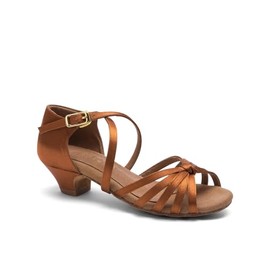 Capezio Silvia 1.25" Ballroom Shoe, Cinnamon, 8 M