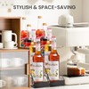 mustry Coffee Syrup Rack for Coffee Bar Accessories, Coffee Syrup