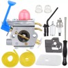 For Husqvarna Carburetor Kit For Husqvarna 128C 128L 128LD 128R