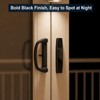 Teilmix Universal Aluminum Sliding Glass Door Handle, Fits Offset &