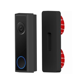 Mars Outpost No-Drill Adhesive Sticky Mount Compatible With Eufy Doorbells No Drilling Protect The Walls Doorbell Adhesive Plate No More Drilling Landlord Friendly Made in UK