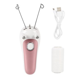 Watris Veiyi Electric Facial Threading Hair Removal for Women, Threading Hair Removal Epilator for Women, Threading Face Epilator for Fine Hairs on Face, Chin, Upper Lip, Arms, Legs(Pink)