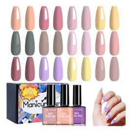 Btootb Geles Semipermanentes Esmaltes Gama 12 Uñas Gelish