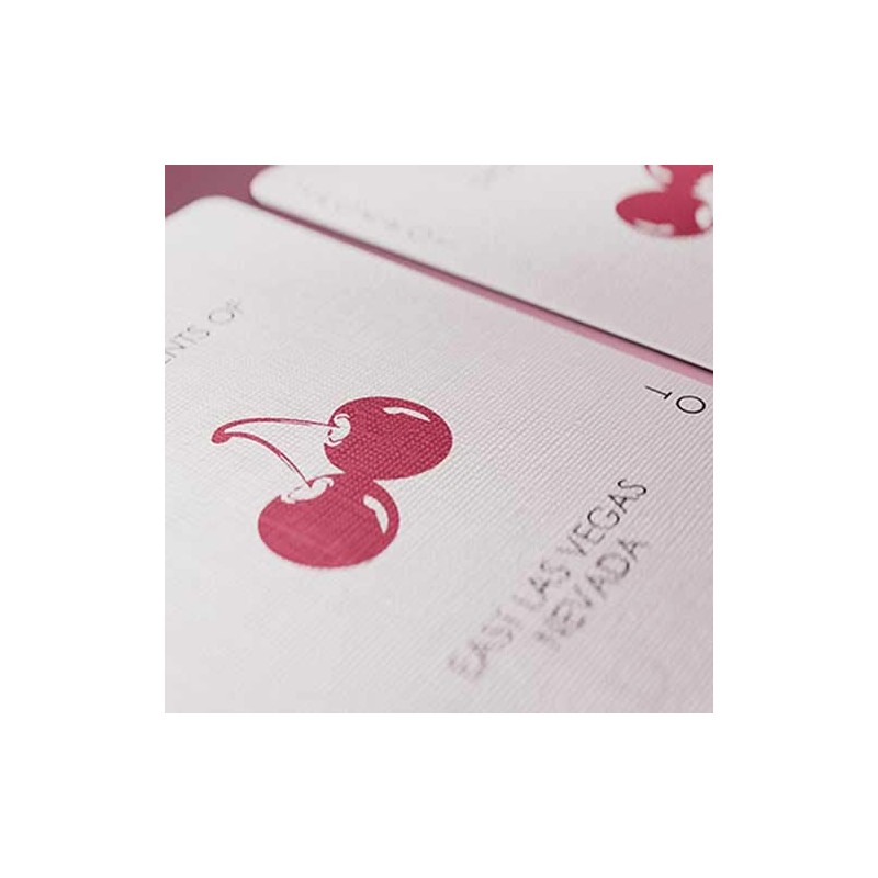 Cherry Casino Flamingo Quartz (Pink) Playing Cards by Pure Imagination