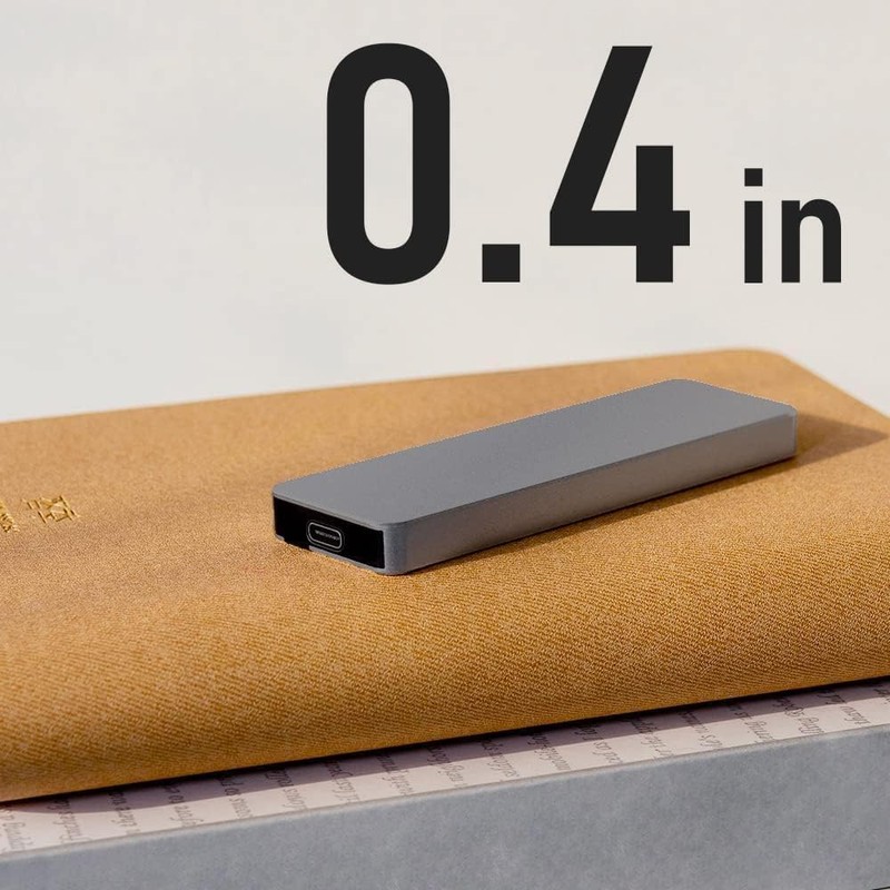 PRIMEAZON Gen 2 Portable SSD, 2TB, Aluminum Build