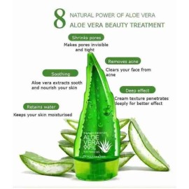 Gel Aloe Vera Bioaqua | Hidratación, Reparación y Blanqueamiento para Todo Tipo de Piel