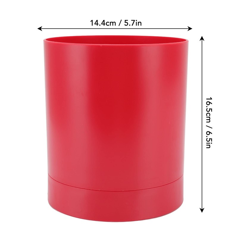 Utensil Holder, 360 Degree Rotating PP Chopstick Basket, Tableware Storage