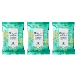 House of Rose Mintrep Cool Body Sheet, 4.1 fl oz (122 ml) (Pack of 20), Set of 3, Cool, Refreshing Wiping Sheet, Cooling